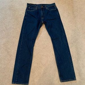 Men’s Levi 511 Dark Blue Jeans